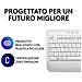 Tastiera Wireless 920-010969  (Layout Italiano) Colore Bianco - Foto miniatura 7