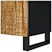 Mobile Tv 105x33,5x46cm Legno Massello Mango Legno Multistrato - Foto miniatura 5