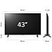 TV LED Ultra HD 4K 43" 43UR78006LK.API Smart TV WebOS 2023 Nero - Foto miniatura 9
