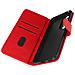 Custodia Per Honor 90 Copertina Portacarte Funzione Supporto Rossa - Foto miniatura 2