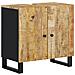 Mobile Lavabo 62x33x58cm Legno Massello Mango Legno Multistrato - Foto miniatura 2