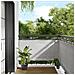 Paravento Balcone Grigio Chiaro 75x500cm 100% Poliestere Oxford - Foto miniatura 1