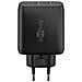 65411 Caricabatterie per dispositivi mobili Cuffie, Smartphone, Tablet Nero AC Ricarica rapida Interno - Foto miniatura 3