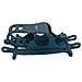 Iph01bk Universal Velo Moto Quad Rubber Strap Holder For Mobile Phone 7'' Screen Max Black - Foto miniatura 3