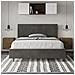Letto Adele 150x210 Rete E Contenitore Grigio - Foto miniatura 3
