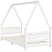 Giroletto per Bambini Bianco 90x190cm in Legno Massello di Pino - Foto miniatura 5