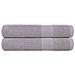 Asciugamani Per Sauna 2 Pz Grigio 80x200cm 360g/m 100% Cotone - Foto miniatura 1