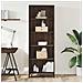 Libreria Rovere Marrone 60x35x170,5 Cm In Truciolato - Foto miniatura 3