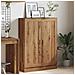 Libreria Rovere Artigianale 82,5x30,5x115 Cm In Truciolato - Foto miniatura 3