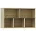 Lusso Casadino -  Libreria/credenza Rovere Sonoma 50x25x80 Cm Legno Multistrato - Foto miniatura 7