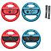 Impugnature Per Volante Da Corsa Blu E Rosse Per Nintendo Switch Joy-cons - Foto miniatura 1