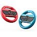 Impugnature Per Volante Da Corsa Blu E Rosse Per Nintendo Switch Joy-cons - Foto miniatura 2