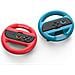 Impugnature Per Volante Da Corsa Blu E Rosse Per Nintendo Switch Joy-cons - Foto miniatura 5