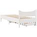 Giroletto con Cassetti Bianco 75x190 cm Legno Massello di Pino - Foto miniatura 8
