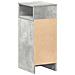 Comodino con Cassetto Grigio Cemento 25x31x66 cm - Foto miniatura 7