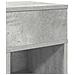 Comodino con Cassetto Grigio Cemento 25x31x66 cm - Foto miniatura 9