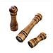 Set Di 2 Macinapepe Manuali Regolabili Da 20 Cm In Legno Di Caucciù Naturale E Ceramica - Foto miniatura 3