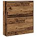 Mobile per Scarpe  con Cassetto Flip in Legno Antico 80x21x87,5 cm - Foto miniatura 1