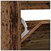 Mobile per Scarpe  con Cassetto Flip in Legno Antico 80x21x87,5 cm - Foto miniatura 9