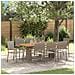 Set da Pranzo per Giardino 9 pcs Grigio 190 x 80 x 75 cm - Foto miniatura 2