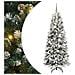 AlberodiNataleartificiale Bianco 180cm PVC - Foto miniatura 1