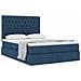 Letto con Contenitore Blu 140 x 190 cm Pelle Sintetica - Foto miniatura 3