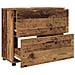 Set di mobili per il bagno con cassetto 3 pcs Legno vecchio - Foto miniatura 5