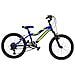 Bici Misura 20 Bambino Mountain Bike Bicicletta Mtb Bimbo Vortex 6v Vx20sf Con Cambio E Forcella Ammortizzata - 28 Blu Verde Fluo Nero - Foto miniatura 1