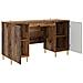 Scrivania Legno antico Legno ingegnerizzato 142,5 x 50 x 75 cm - Foto miniatura 2