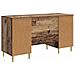 Scrivania Legno antico Legno ingegnerizzato 142,5 x 50 x 75 cm - Foto miniatura 5