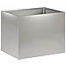 Vaso da giardino 2 pz Argento 40 x 30 x 30 cm Acciaio Inox - Foto miniatura 3