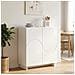 Credenza Bianco Lucido 67 x 34,5 x 75 cm Legno ingegnerizzato - Foto miniatura 2