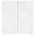 Credenza Bianco Lucido 67 x 34,5 x 75 cm Legno ingegnerizzato - Foto miniatura 4