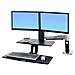 WorkFit-A, 24" max, 11.3 kg max, 360°, VESA - Foto miniatura 9