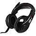 Cuffie con Microfono per Giochi PC Connessione Cavo Nera 1.5 m - Foto miniatura 1