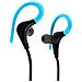 Auricolari Sport Bluetooth Stereo - Archetto Ultra-confort + Astuccio - Blu - Foto miniatura 12