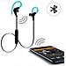 Auricolari Sport Bluetooth Stereo - Archetto Ultra-confort + Astuccio - Blu - Foto miniatura 15