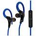 Auricolari Sport Bluetooth Stereo - Archetto Ultra-confort + Astuccio - Blu - Foto miniatura 5