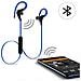 Auricolari Sport Bluetooth Stereo - Archetto Ultra-confort + Astuccio - Blu - Foto miniatura 10
