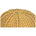 Pouf Poggiapiedi In Tessuto Giallo 50 X 35 Cm Conrad Ii - Foto miniatura 16