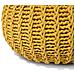 Pouf Poggiapiedi In Tessuto Giallo 50 X 35 Cm Conrad Ii - Foto miniatura 7