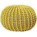 Pouf Poggiapiedi In Tessuto Giallo 50 X 35 Cm Conrad Ii - Foto miniatura 31
