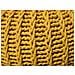 Pouf Poggiapiedi In Tessuto Giallo 50 X 35 Cm Conrad Ii - Foto miniatura 8