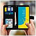 Custodia A Libro Samsung Galaxy J6 Portacarte Funzione Supporto - Nero - Foto miniatura 3