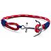 Gioielleria Tm0023. Bracciale, Colore Rosso Blu Argento. Unisex. - In ordine - Foto miniatura 4