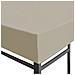 Copertura Superiore Per Gazebo 310 G / m² 4x3m Marrone - Foto miniatura 6