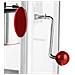 POM-120650 Macchina Per Popcorn Rosso, Argento 360 W - Foto miniatura 2