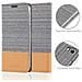 Custodia Compatibile Con Htc Desire 820 In Grigio Chiaro Marrone - Coperchio Protettiva Con Chiusura Magnetica, Funzione Stand E Tasca Per Le Carte - Foto miniatura 5