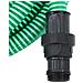 Tubo di Aspirazione con Connettori in PVC 4 m 22 mm Verde - Foto miniatura 3