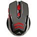 Airman Wireless + USB Ottico 2400DPI Nero, Rosso mouse - Foto miniatura 2